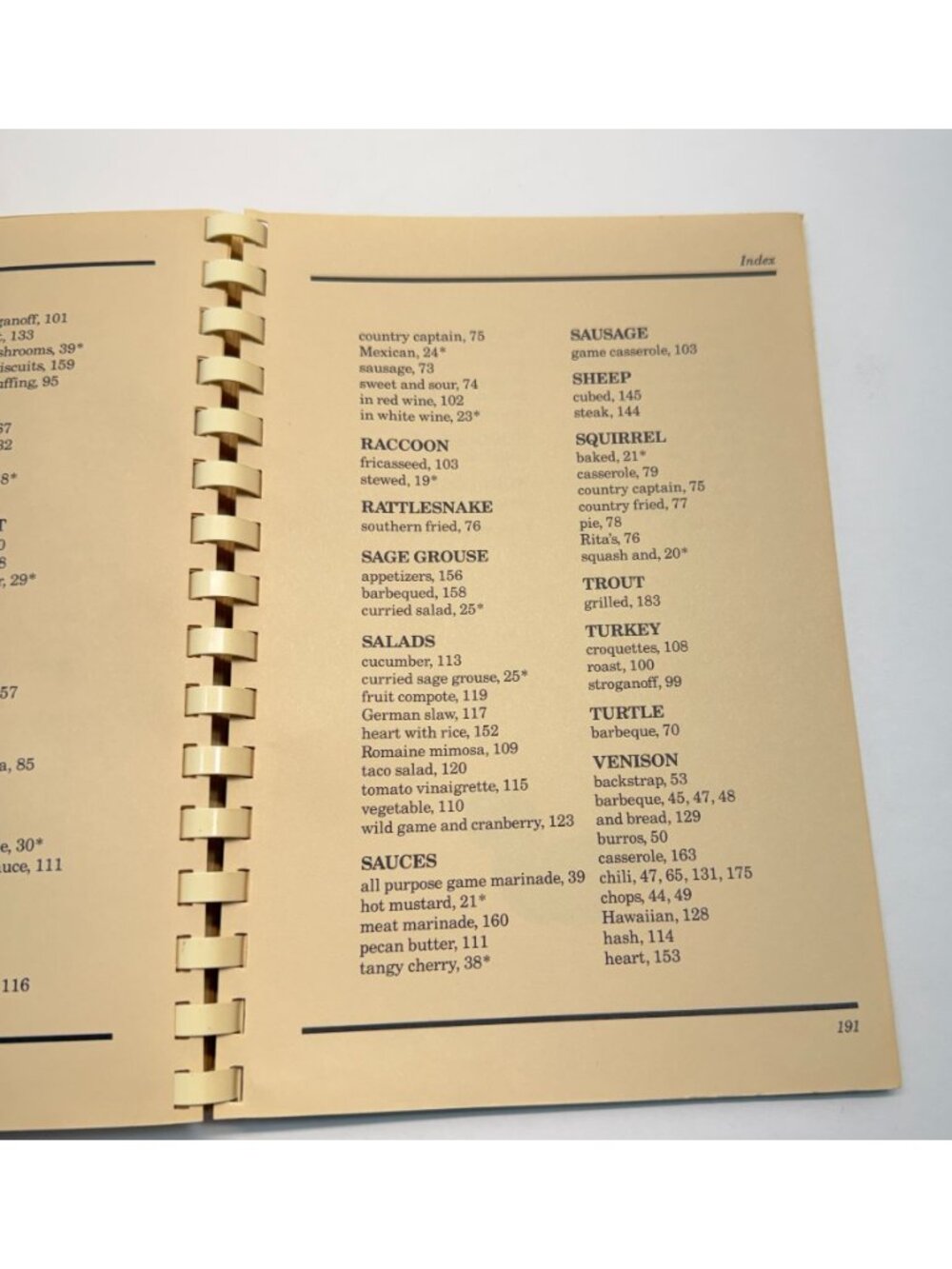 NAHC Wild Game Cookbook 1985 North American Hunting Club 70+ Recipes - Picture 13 of 16